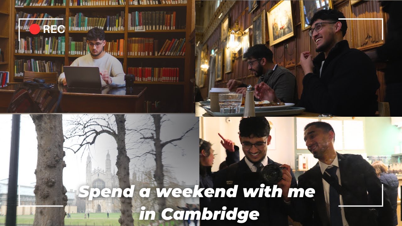 Spend a weekend with me in Cambridge University (Isoc, food, vibes)