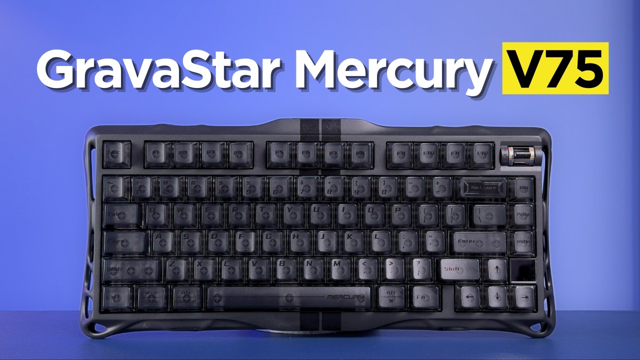 Обзор GravaStar Mercury V75 HE: странно, но мне нравится!