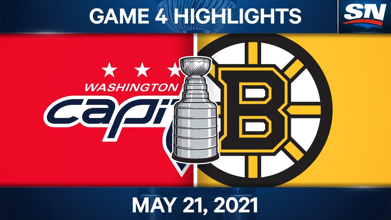NHL Game Highlights | Capitals vs. Bruins, Game 4 - May 21, 2021