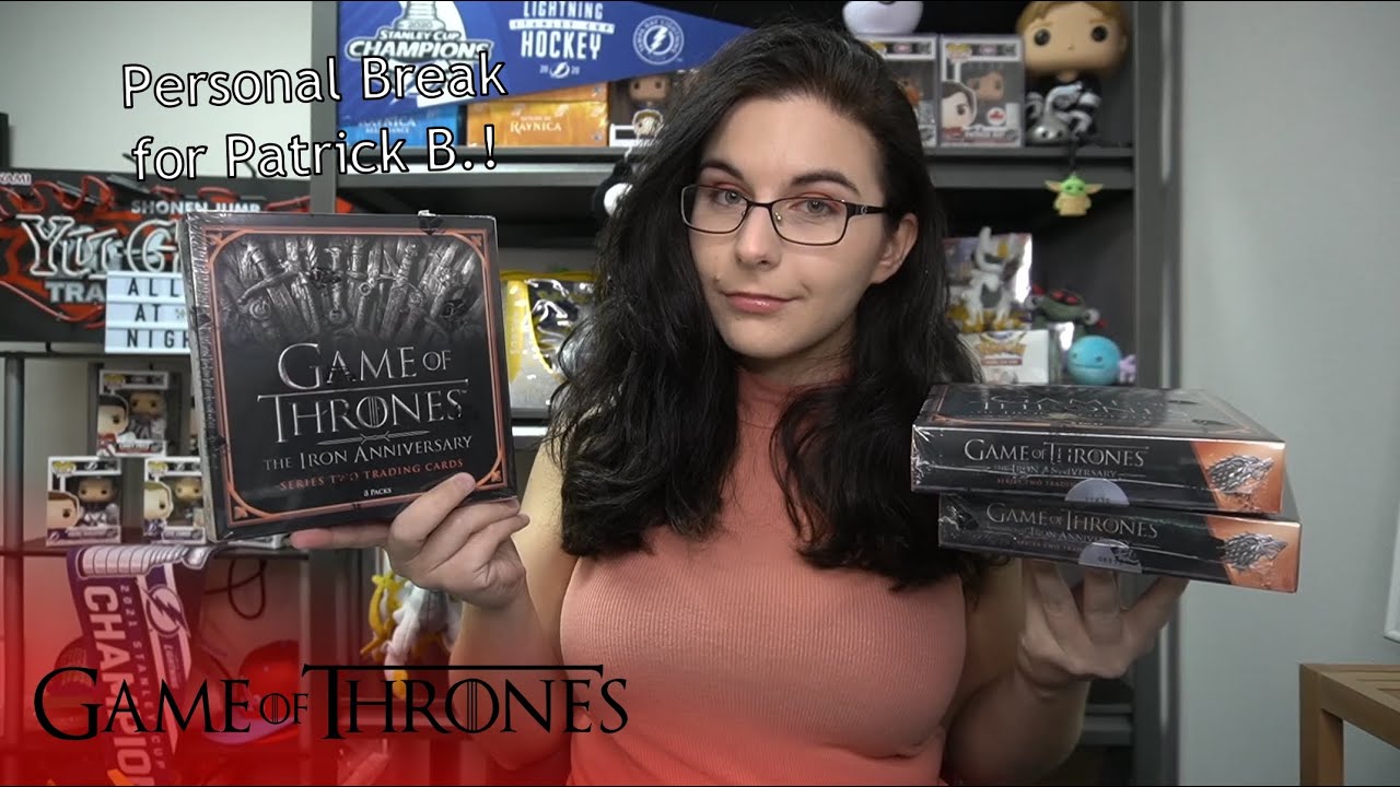 Bran the Backwards | 2021 GAME OF THRONES IRON ANNIVERSARY SERIES 2 BOX OPENING X3 FOR PATRICK B.