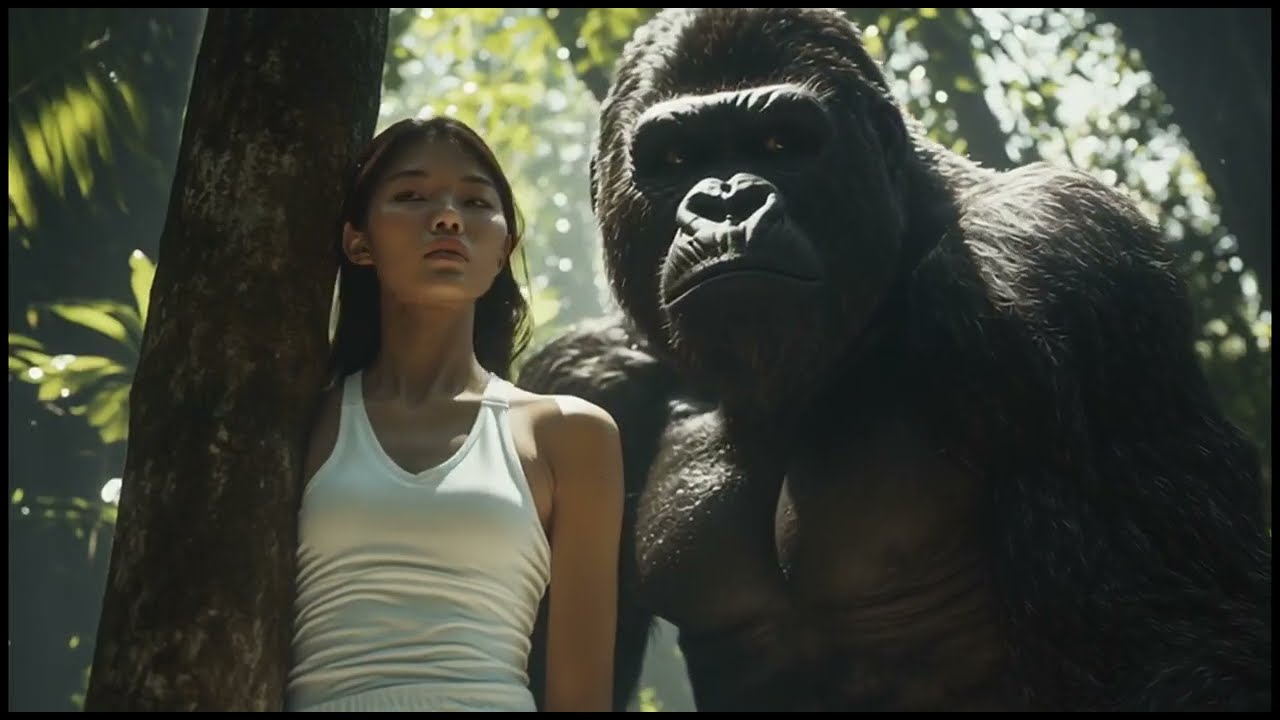 What Happens When You Befriend a Gorilla? The Gorilla and the Beautiful Girl – An Untold Secret 。
