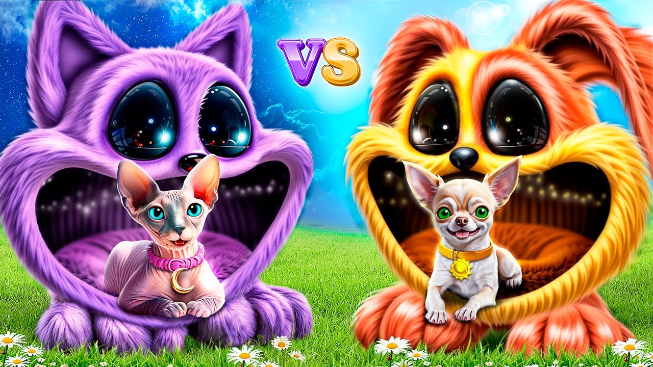 Catnap ve Dogday İçin Küçük Bir Ev İnşa Ediyoruz! Poppy Playtime Beni Evlat Edindi!