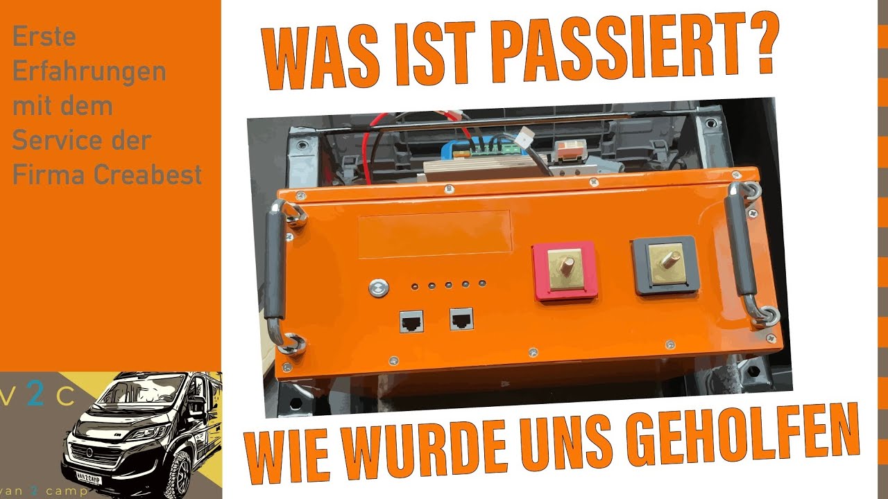 Service Creabest🛠! Ein Problem mit der Lifepo4🔋🪫