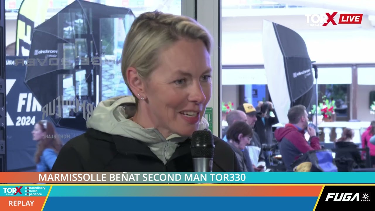 Beñat Marmisolle interview after TOR330 - Tor des Géants