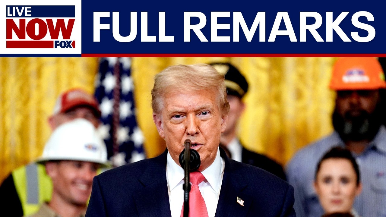 FULL: President Trump speaks on 'big, beautiful bill'
