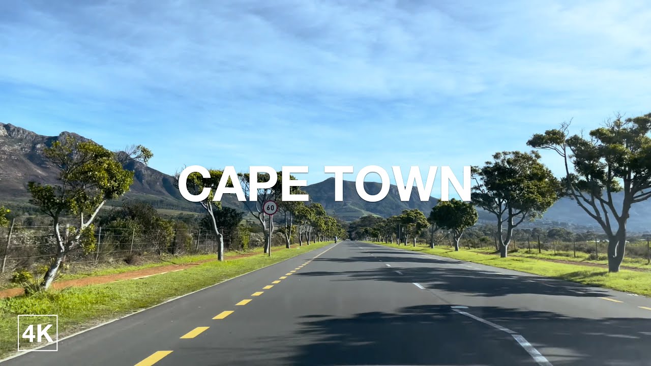 Driving Cape Town 4k HDR - Steenberg to the Constantia Emporium