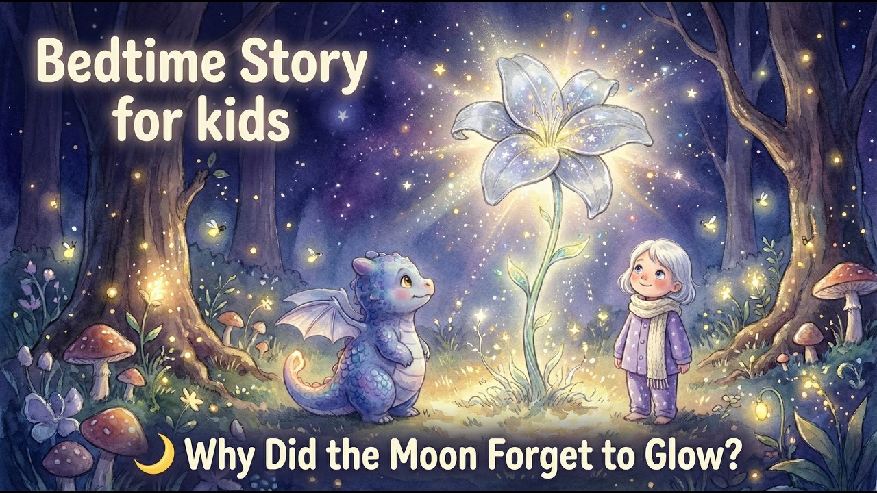 🌙 Why Did the Moon Forget to Glow? | Magical Sleepy Story for Kids
