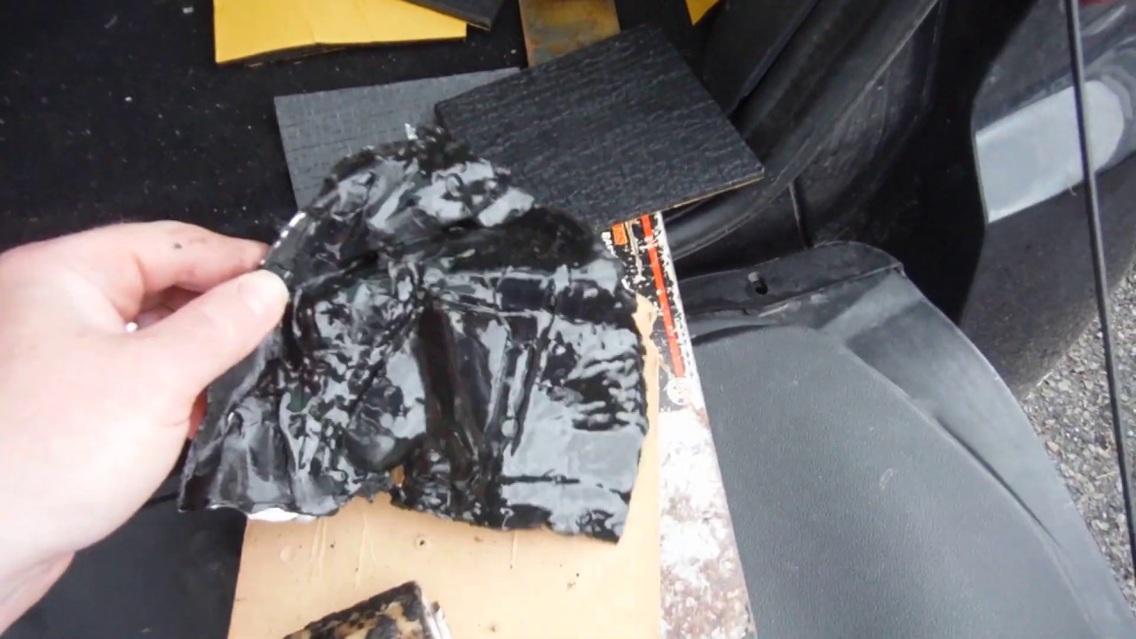 Sound deadener, why not to put vibraflex over butyl.