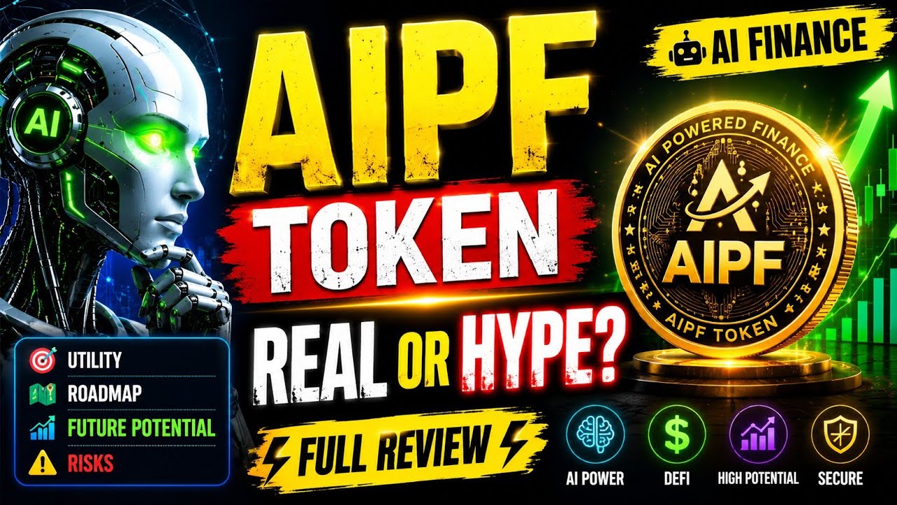 🔥AIPF Token Review 2026 🚀| AI Powered Finance Token Real Or Hype?💥 Full Analysis‼️