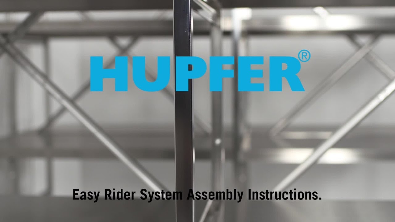 Hupfer Easy Rider System: Assembly instructions