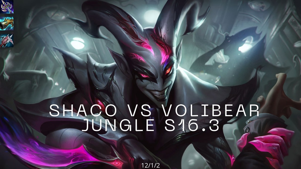 J'AI DÉTRUIT VOLIBEAR AVEC SHACO… IL A ARRÊTÉ LA JUNGLE !