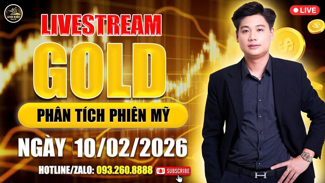 LIVESTREAM TRADING XAUUSD/FOREX (10/02/2026)- Thực chiến lướt sóng Vàng phiên Mỹ. #giá vàng hôm nay