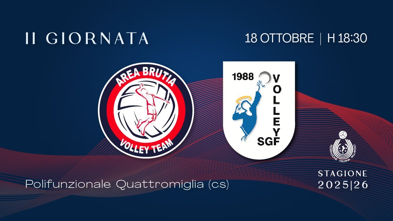 Serie D - Area Brutia Volley Team vs Volley S.Giovanni
