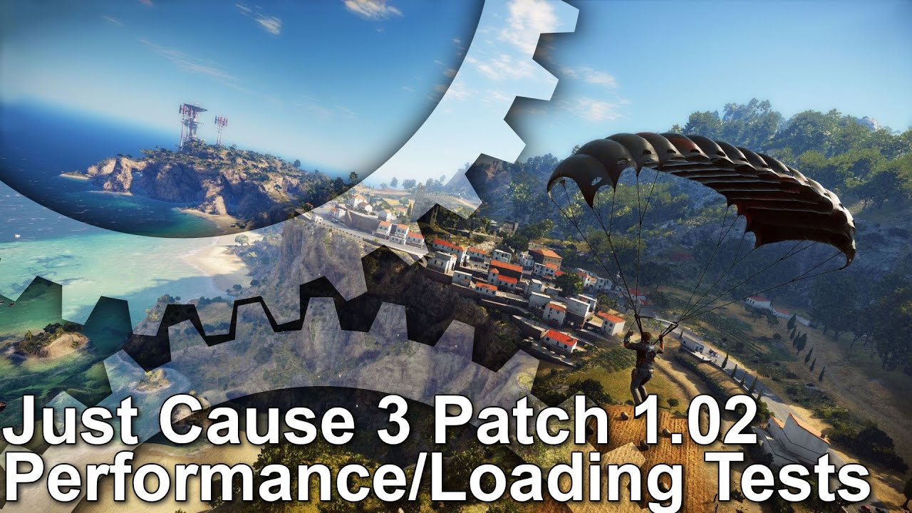 Тест частоты кадров патча 1.02 для PS4 Just Cause 3