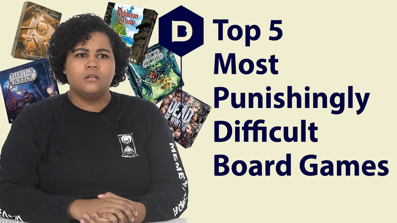 Top 5 Most Brutally Difficult Board Games