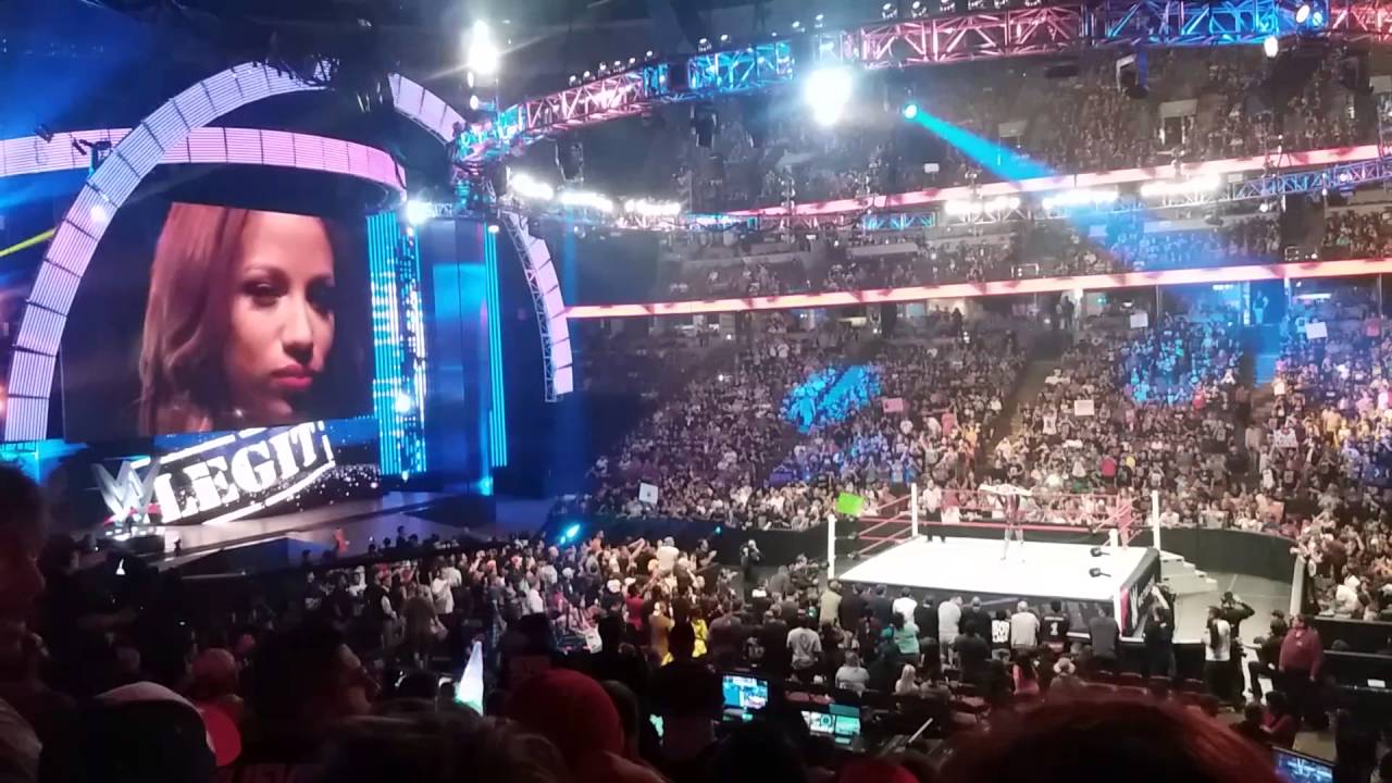 SASHA BANKS AND DANA BROOKE ENTRANCE