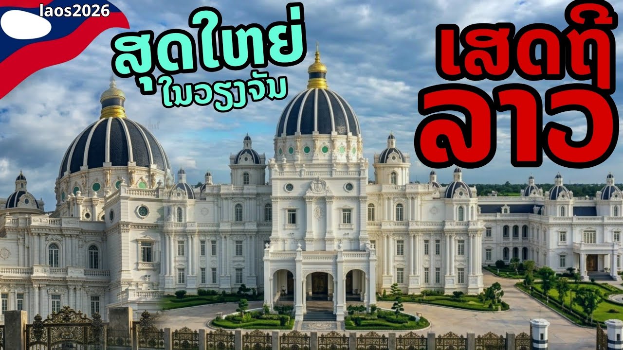 laos: 🔥 เรือนเศรษฐีลาว คฤหาสน์หรู ริมแม่น้ําโขงเวียงจันทน์ 2026