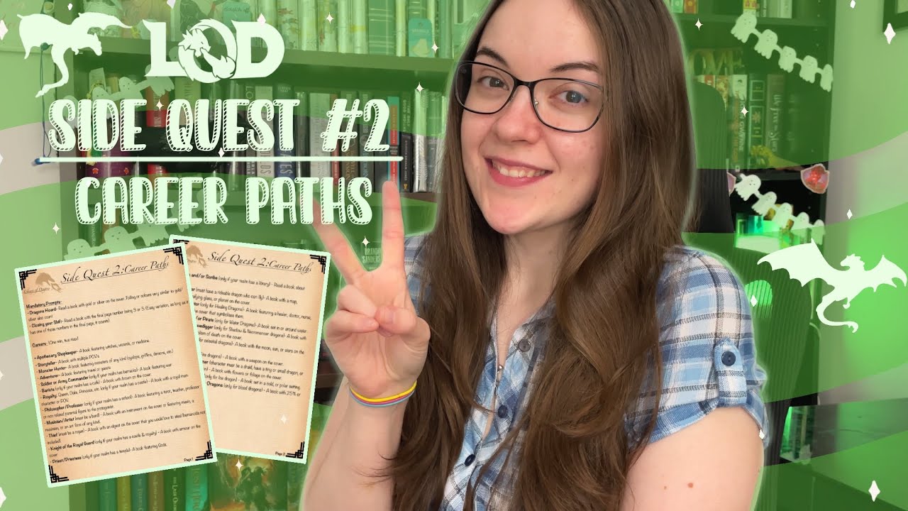 The Library of Dragons Readathon Side Quest #2 ! Choosing a Career & Currency