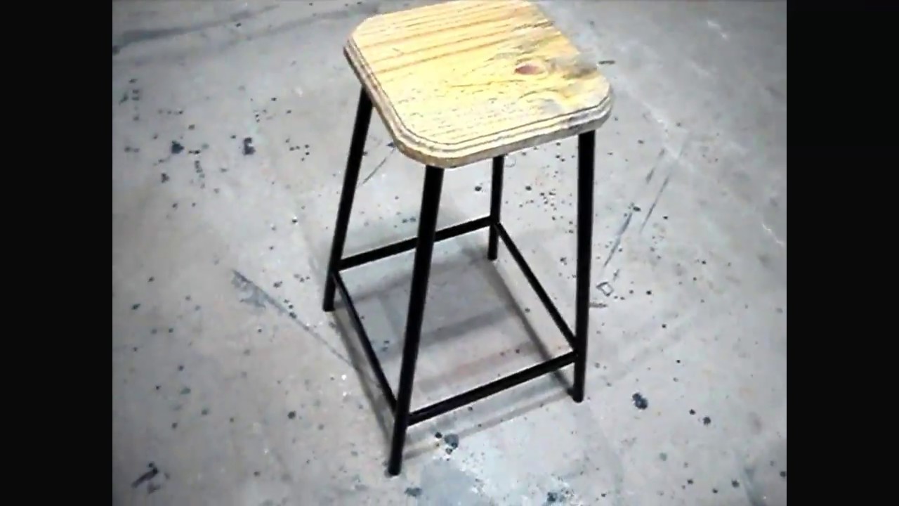 DIY Banqueta de hierro y madera - DIY Iron and wood bench