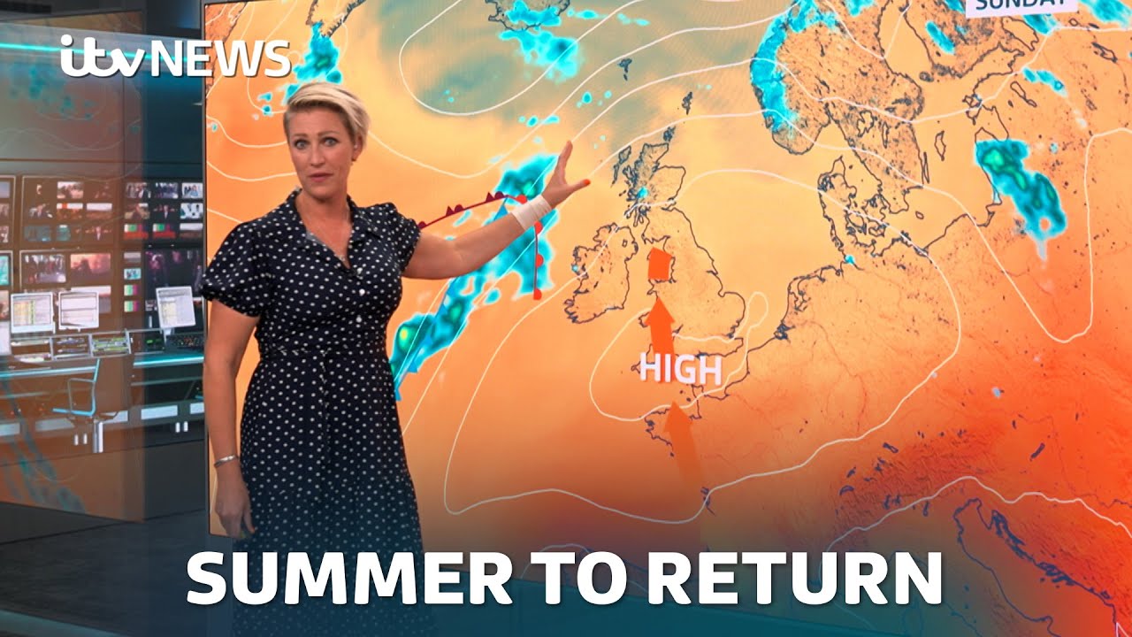 Why a tropical storm is bringing GOOD weather to Britain over the next week | ITV News