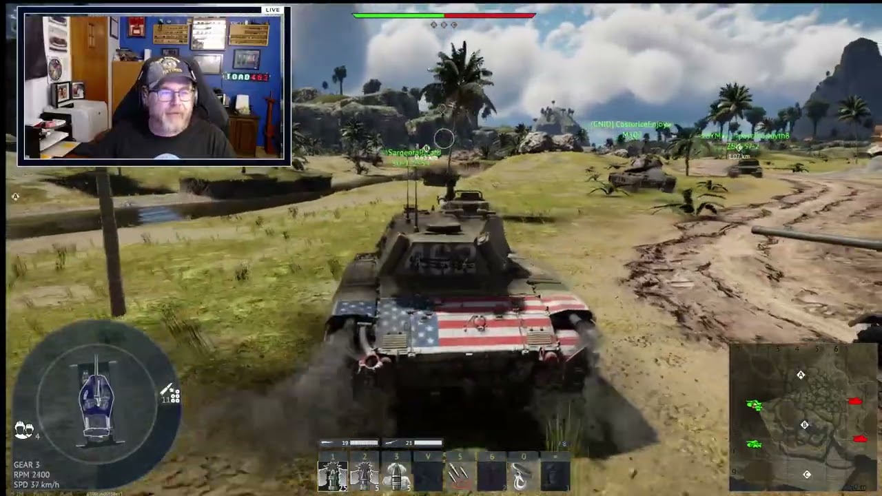 Highlight: War Thunder Time ---Streaming with Family and New Friends