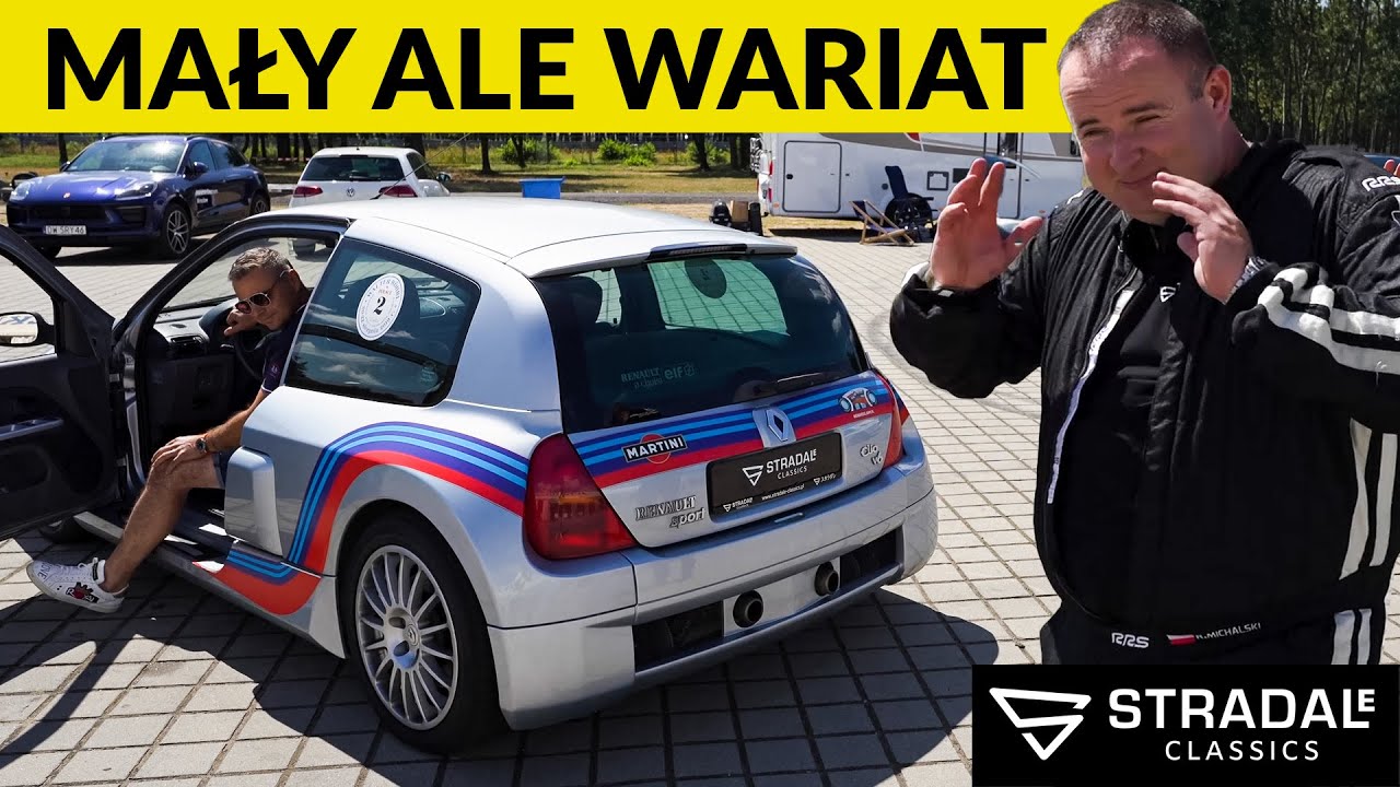 To jest nie do wiary, że Renault potrafi tak brzmieć! Clio z silnikiem V6.