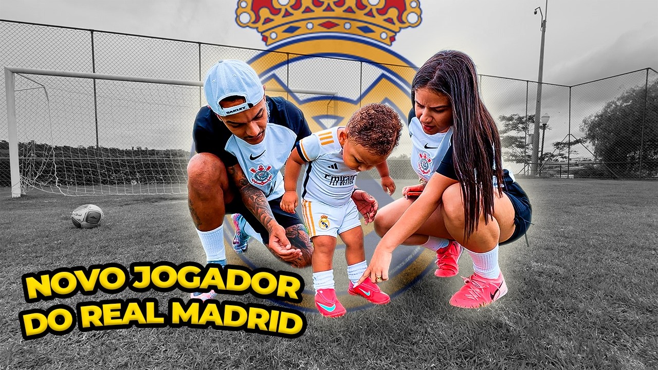O LUCCA DE 1 ANO E O NOVO CONTRATADO DO REAL MADRID