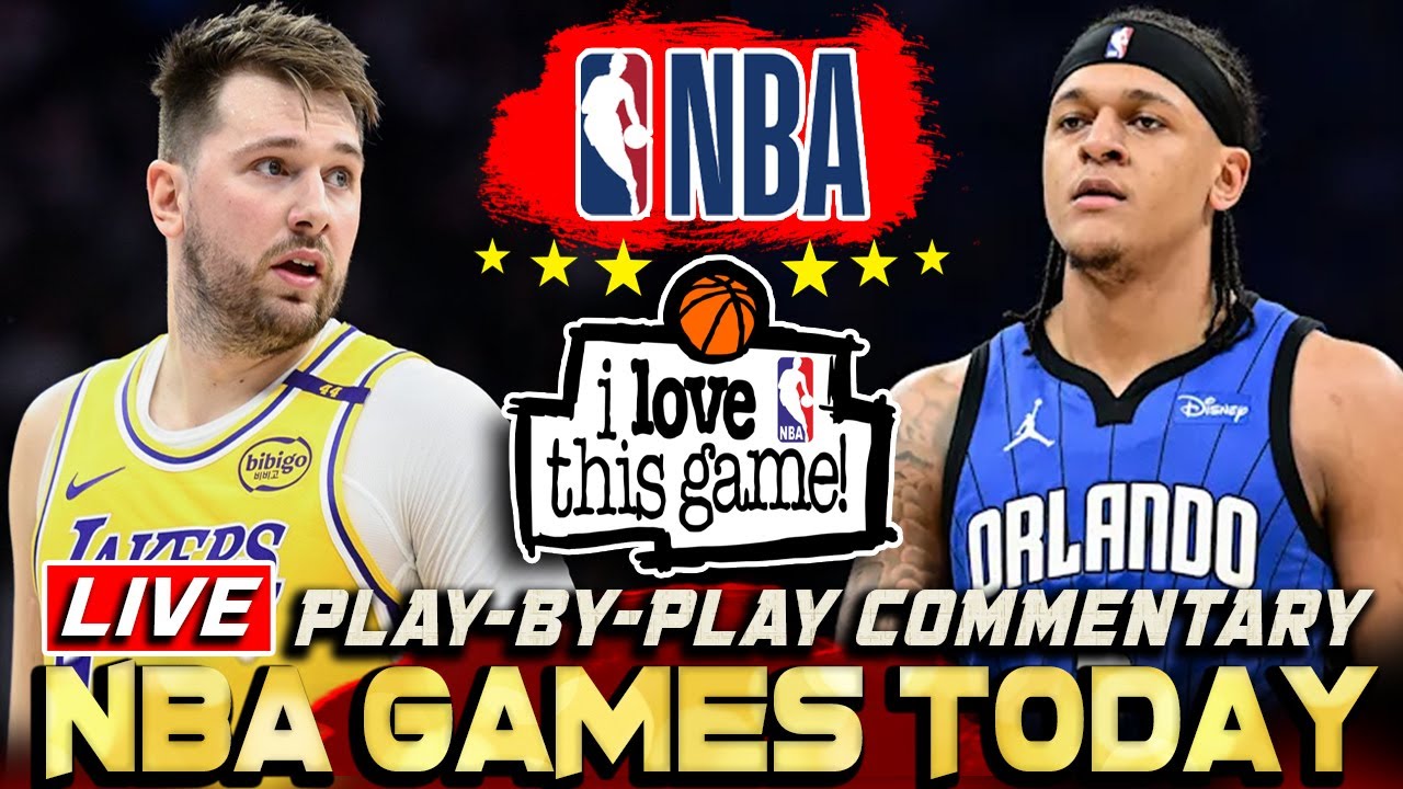 LAKERS vs MAGIC  | NBA GAMES TODAY | LIVE SCORE & Commentary by VDKINGS