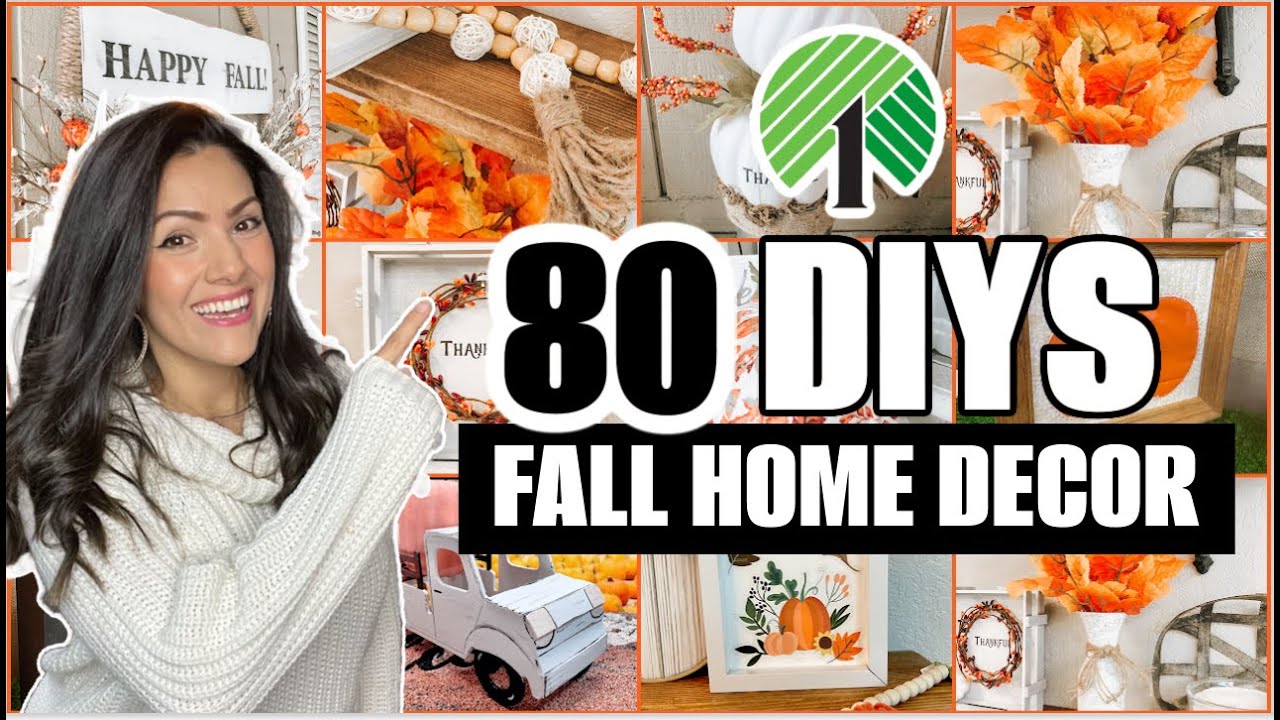 🍂 3 HOURS of Dollar Tree Fall DIYs 🍂 BEST Home Decor Crafts & Hacks Compilation!