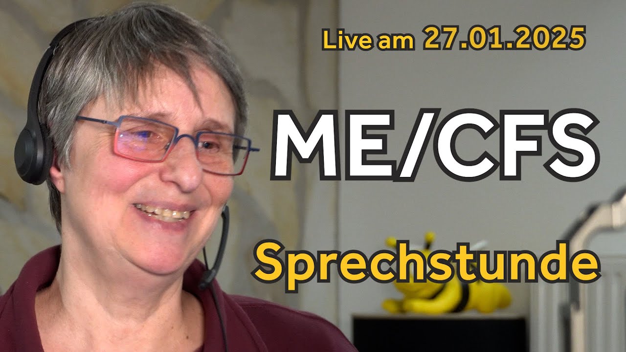 ME/CFS - Sprechstunde mit Silke Horn | Live am 27.01.2025 | #LebendigBegraben #MECFS #LebenRetten