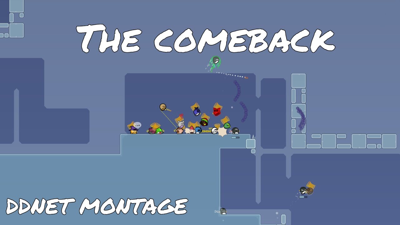 DDRaceNetwork Montage | The Comeback (Fail, Funny, Random Moments)