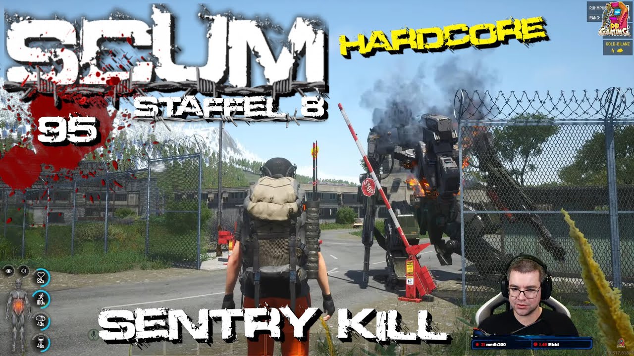 SCUM 📺 [95] Wir töten einen Sentry [ Deutsch Staffel 8 Hardcore V0.95 ]