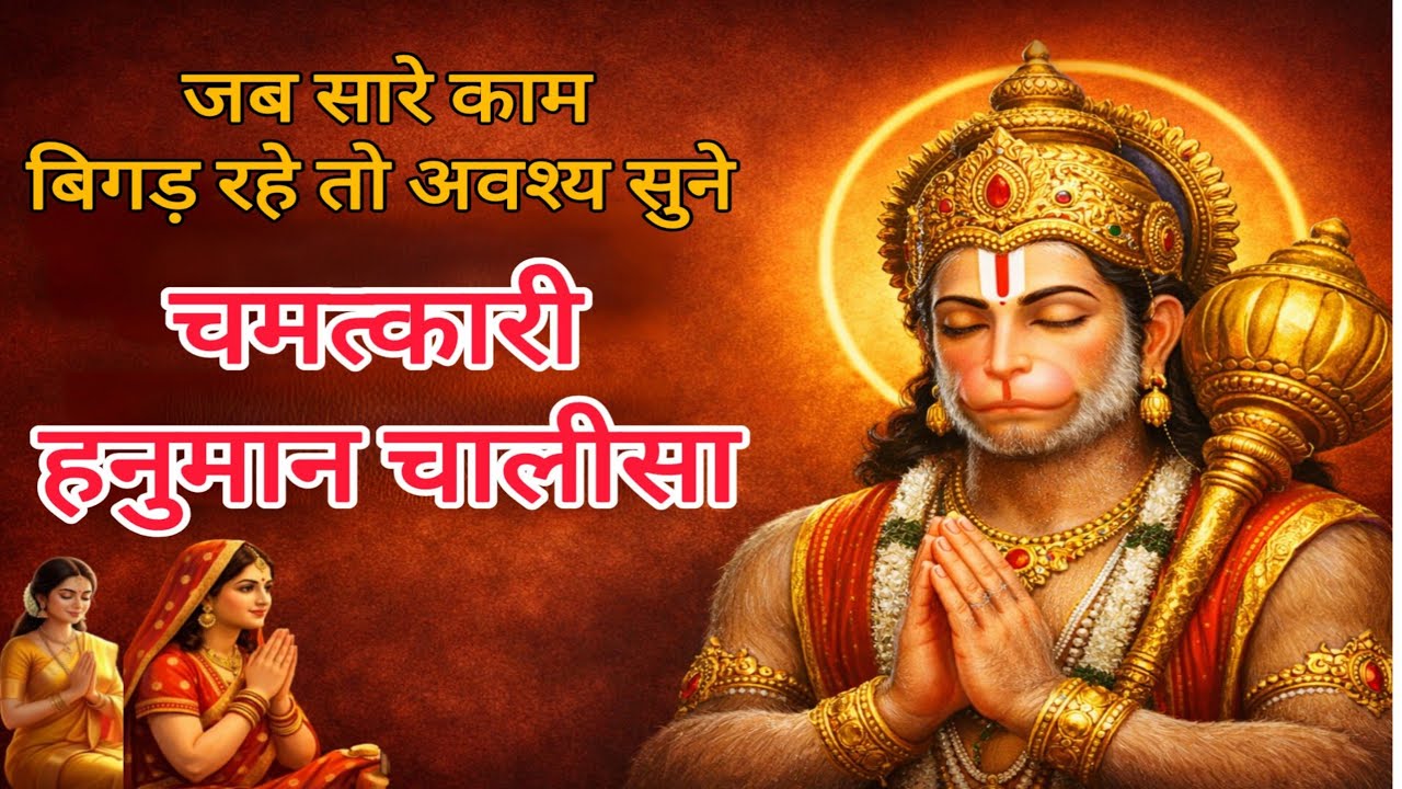 हनुमान चालीसा | Hanuman Chalisa Full | मंगलवार स्पेशल |  | संकट मोचन हनुमान 🙏