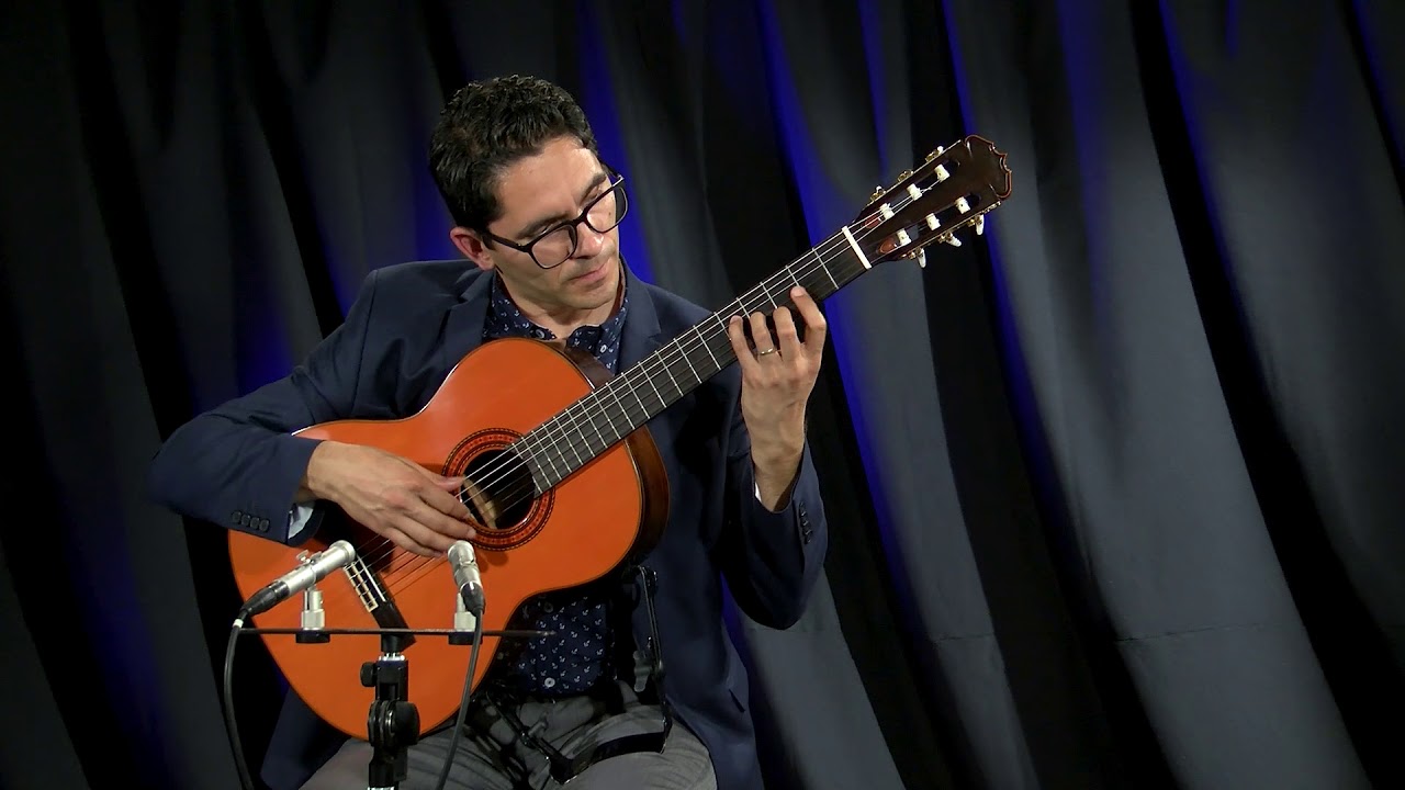 Cancion de Cuna (Berceuse) played by Tavi Jinariu, classical guitarist