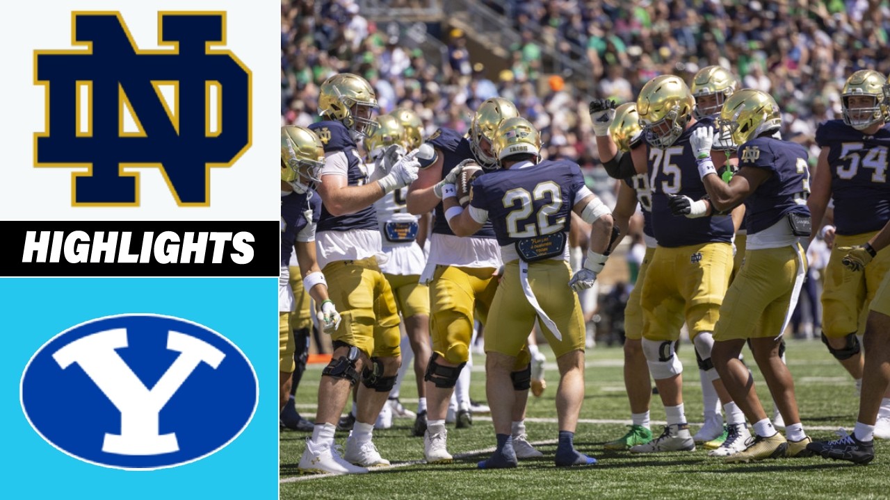 BYU  vs  Notre Dame | FULL Game Highlights | Otc 17,2026 | College Football 2026