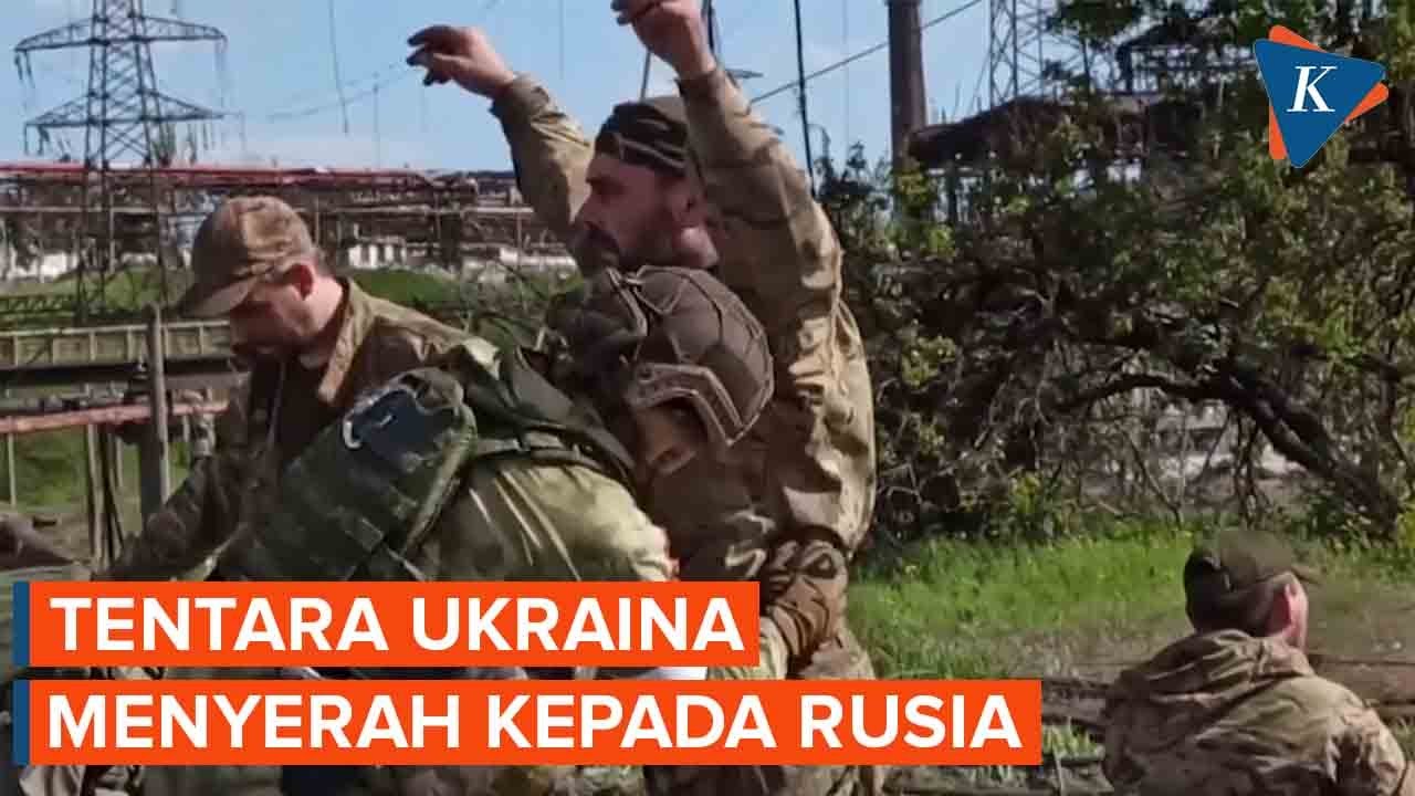 Tentara Ukraina di Mariupol Menyerah pada Rusia