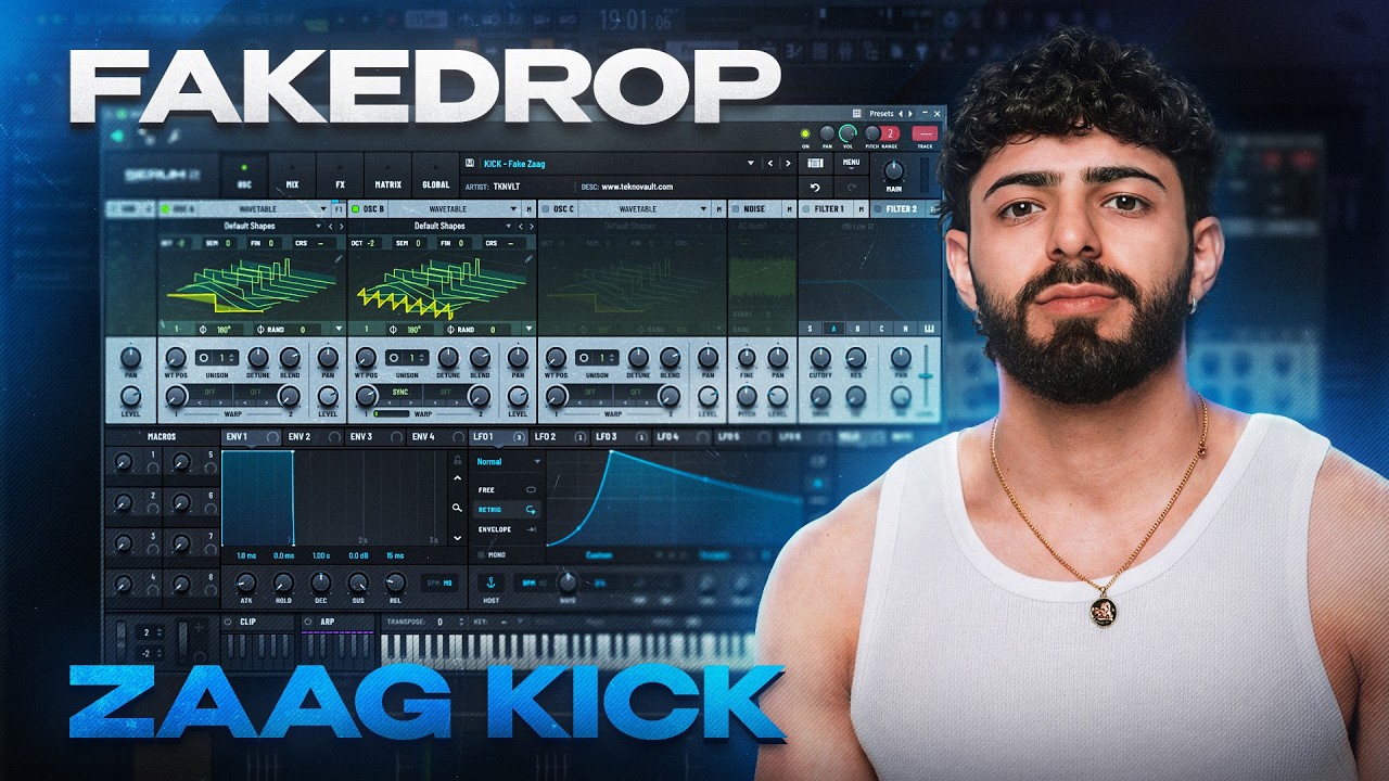 Hard Techno Fakedrops: Zaag Kicks