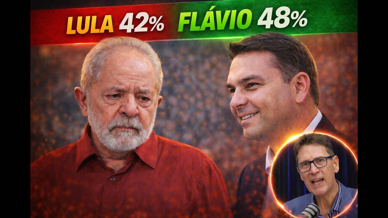 FLÁVIO À FRENTE DE LULA? - Ponto de Vista | Luiz Alberto