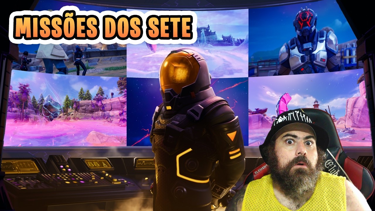 MAIS MISSÕES E HISTÓRIA DOS SETE - FORTNITE - PARTE 2