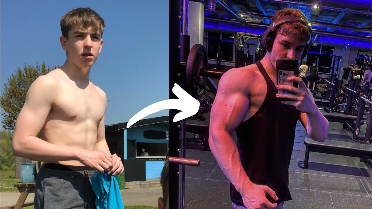 2 Year Body Transformation (16-18) | Skinny to Muscular | Natural