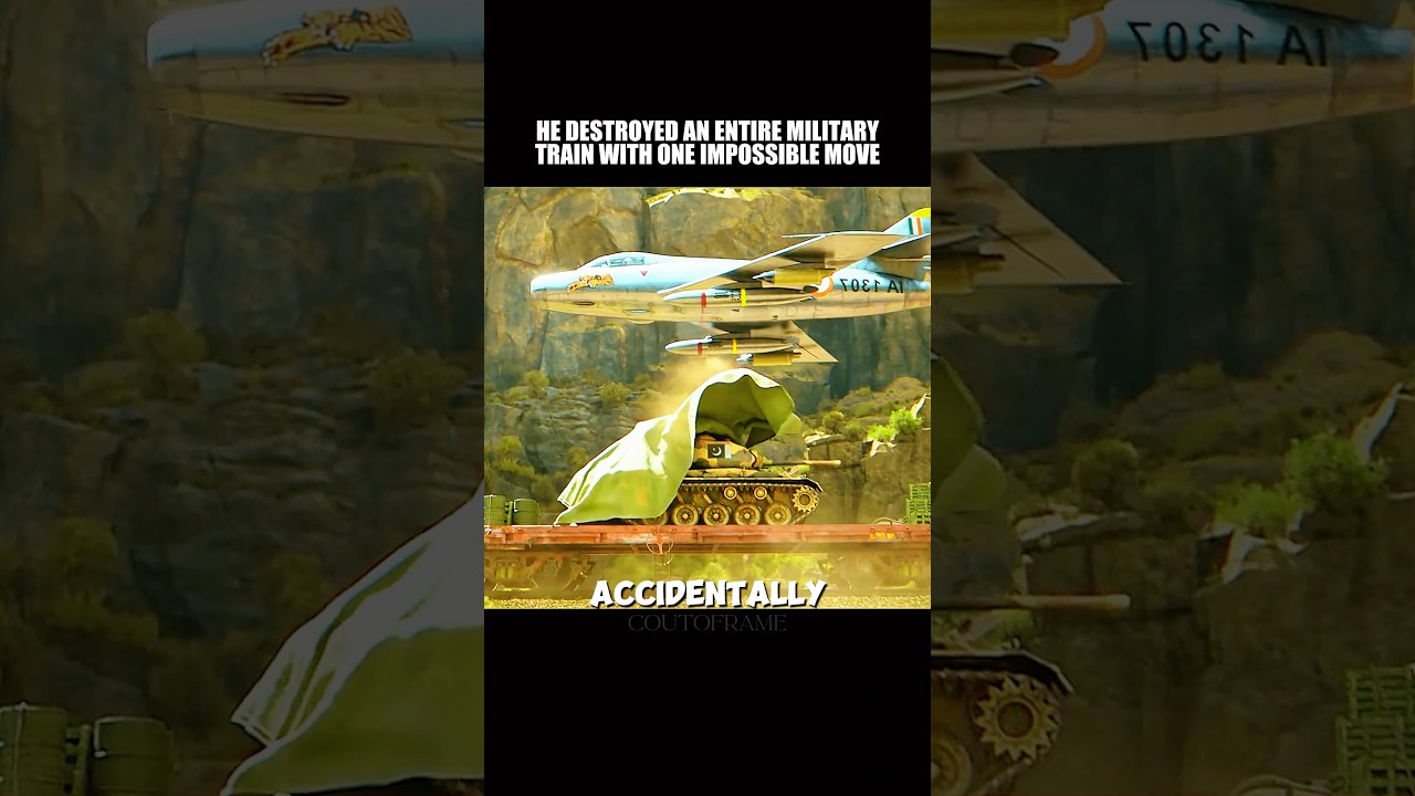 He Destroyed An Entire Military Train With One Impossible Move&hellip; #movie #short #kdrama