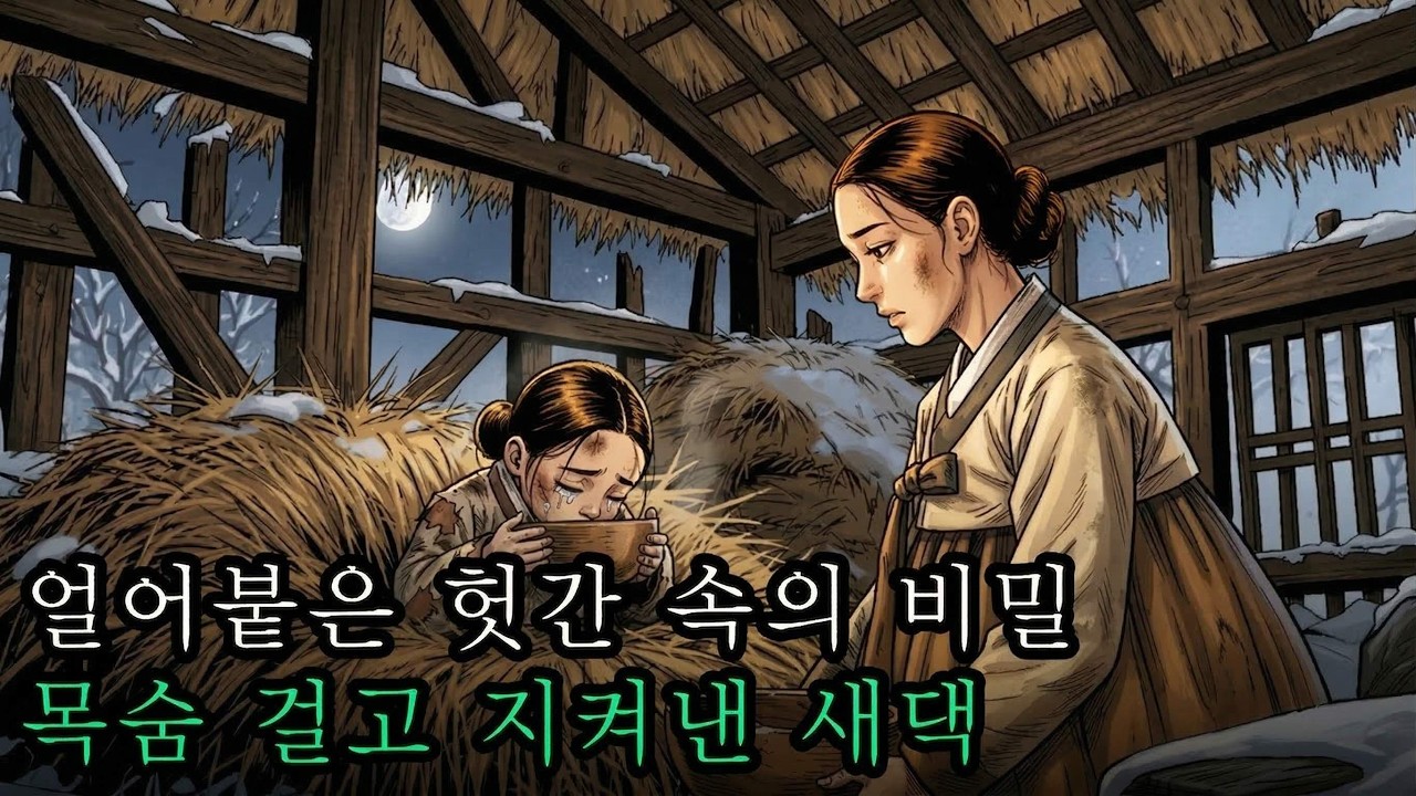 차가운 눈밭에서 며느리가 구한 소녀, 뜨거운 화마 속 밝혀진 옥패의 진실 | 야담·조선 민담·감동이야기·교훈·일화