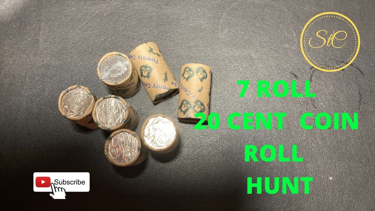 Coin Noodle Hunt Eps. 109 -  20 Cent Coin Roll Noodling Hunt. Stalking the Coin