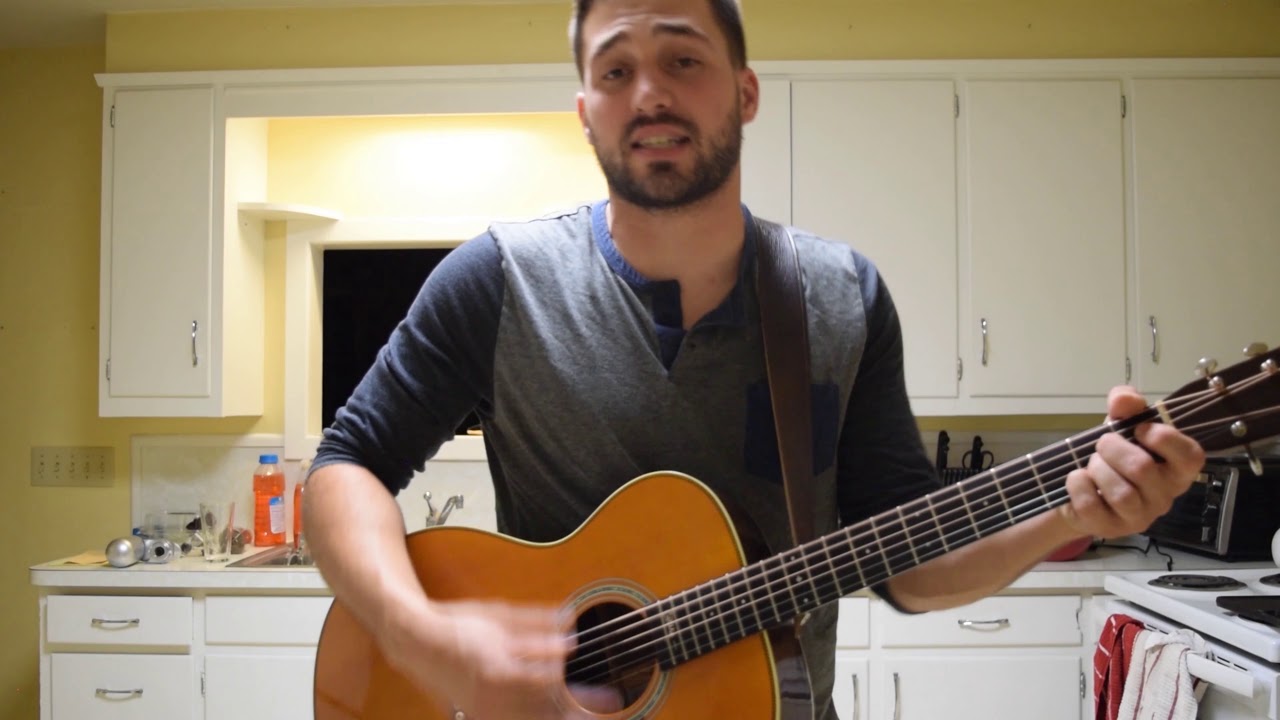 cupids chokehold acoustic cover by josh markley