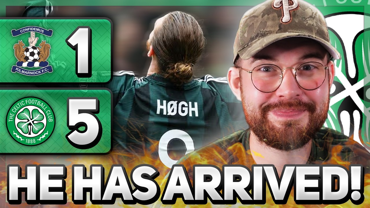 H&Oslash;GH HAS ARRIVED! | Kilmarnock 1-5 Celtic | MATCH REACTION!
