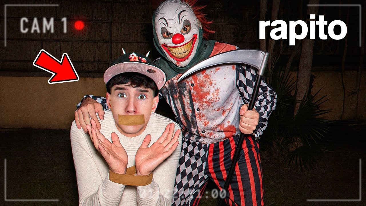 Sono stato RAPITO dal CLOWN alle 3 Di Notte!!😱 Scherzo in Villa the Booyz