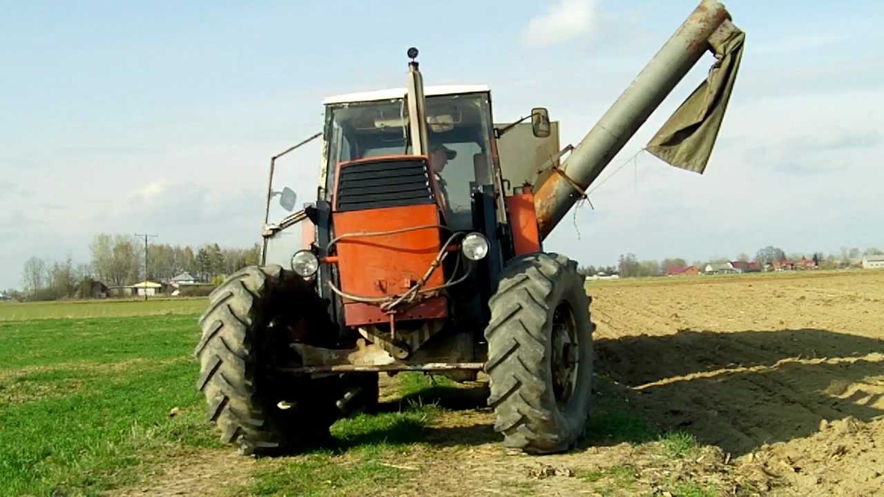 Wiosna - Siew Kukurydzy 2012 cz. 3 \\Claas Ares 836 RZ, Ursus 1204, Amazone//