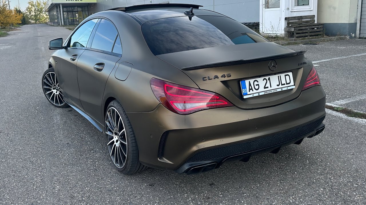 AȘA ARATĂ UN AMG VERITABIL - MERCEDES CLA45
