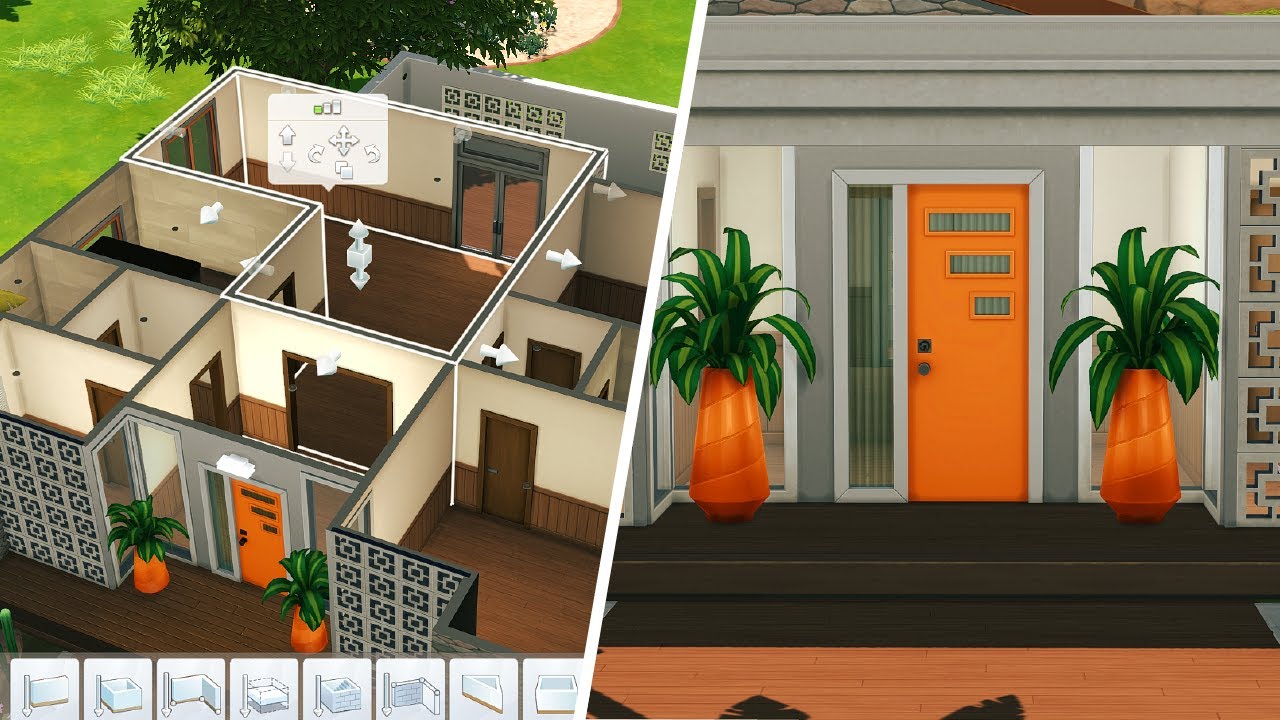 5 conseils FACILES pour CRÉER une MAISON et DÉLIMITER les PIÈCES - Tuto Les Sims 4