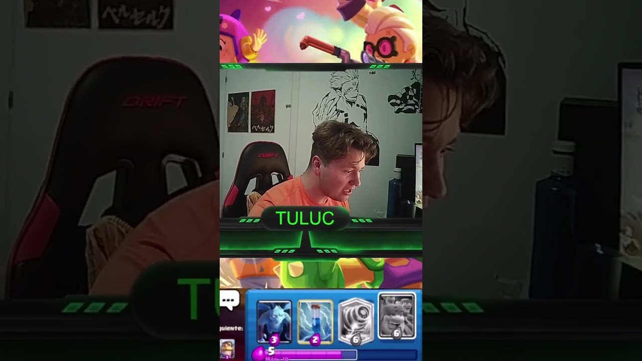 1 parte vs Subs #reel #clashroyale #tuluc #parati #supercell #youtube
